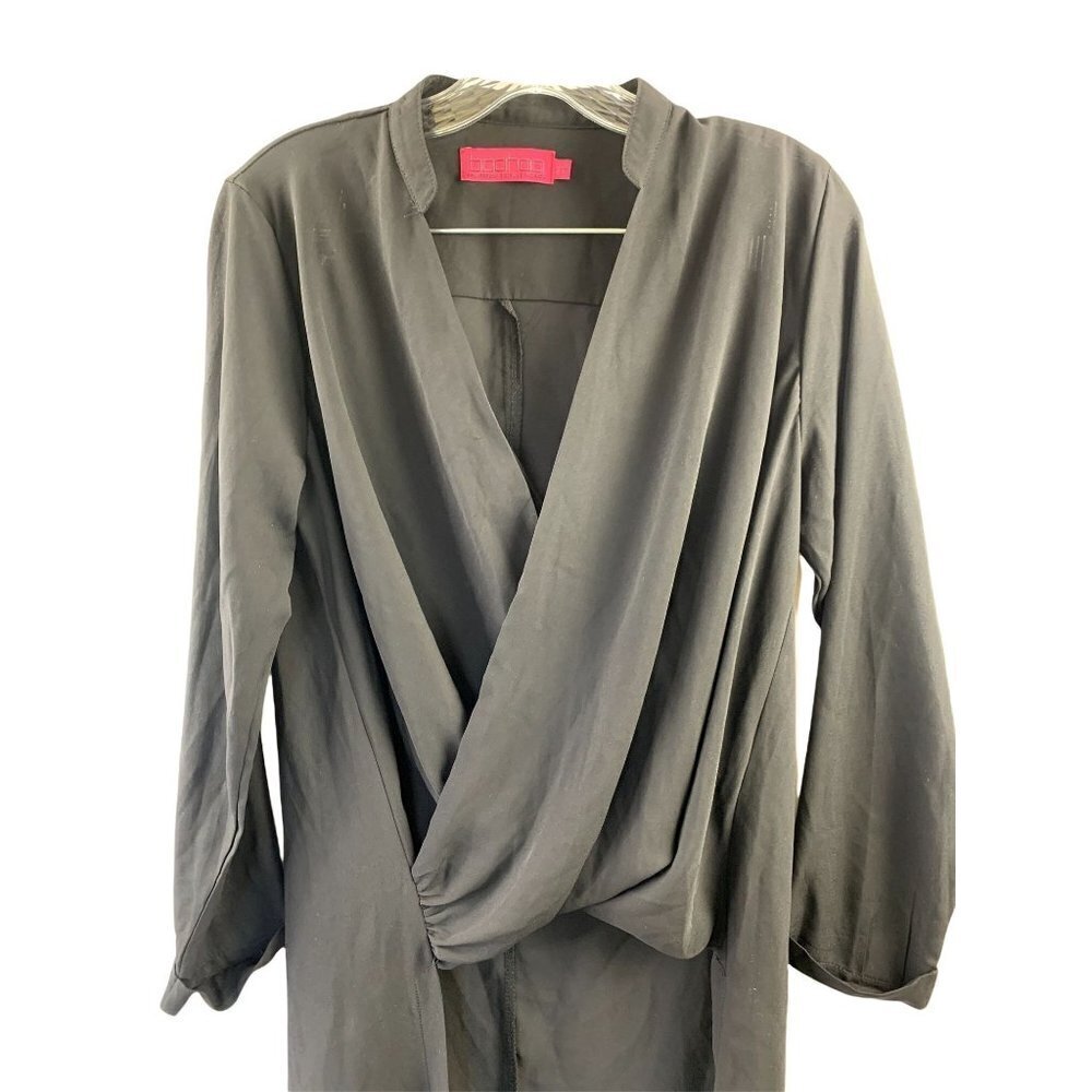 Boohoo Women’s Black Sheer Top - Picture 3 of 7